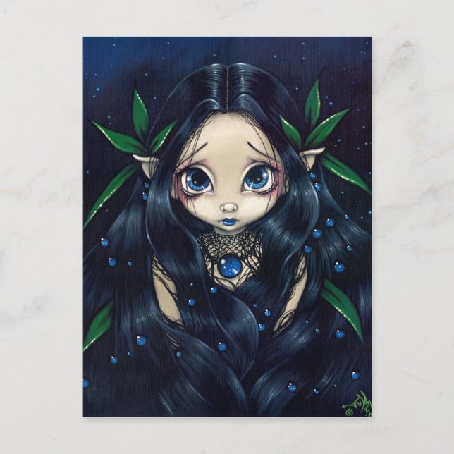 "Lovely is the Night" Postcard (Front)