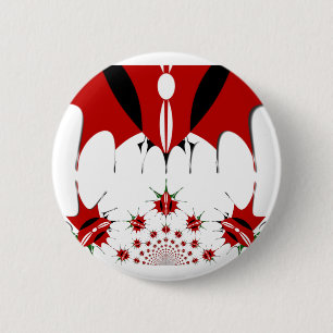 Lovely Kenya Flag. 6 Cm Round Badge