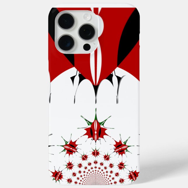 Lovely Kenya Flag. Case-Mate iPhone Case (Back)