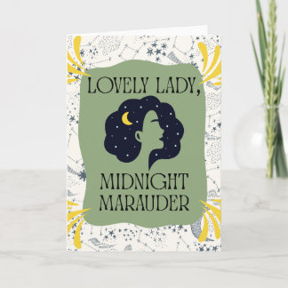 Lovely Lady Greeting Card