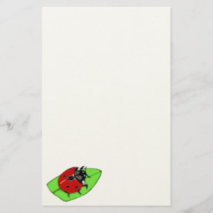 Lovely Ladybug Stationery