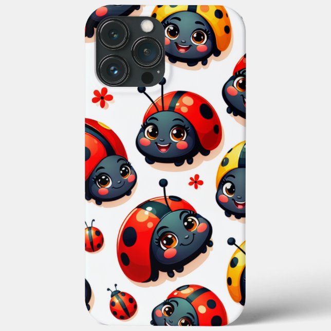 Lovely Ladybugs Case-Mate iPhone Case (Back)