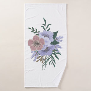 Lovely Lavender in Bouquet  Bath Towel Set