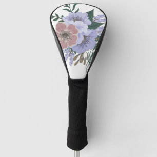 Lovely Lavender in Bouquet  Golf Head Cover