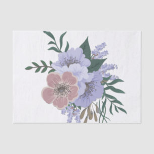 Lovely Lavender in Bouquet  Tissue Paper