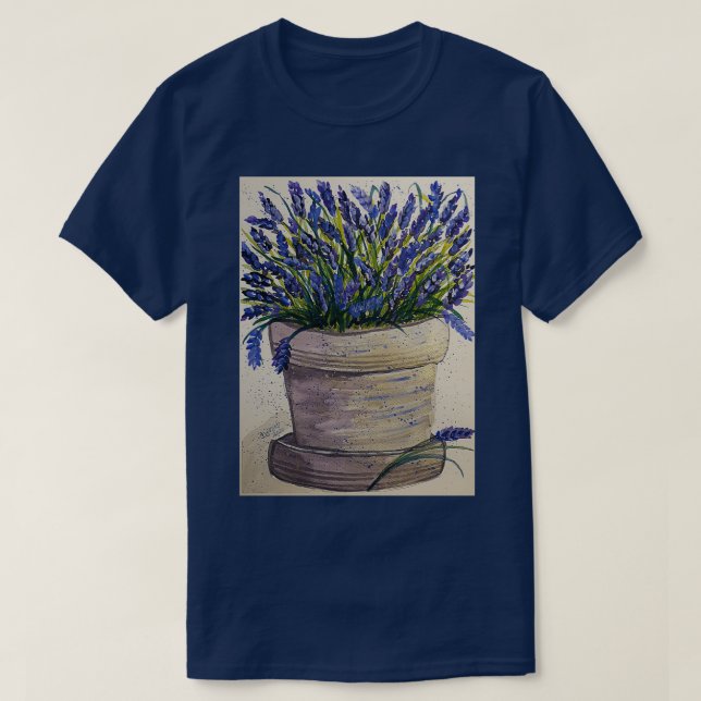Lovely Lavender T-Shirt (Design Front)