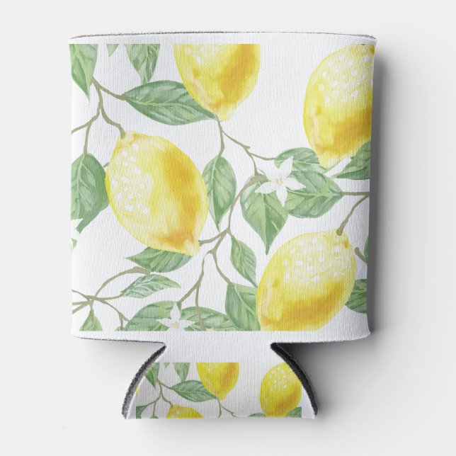 Lovely Lemons Can Cooler (Front)