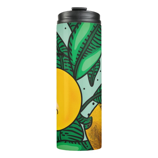 Lovely Lemons Thermal Tumbler (Front)