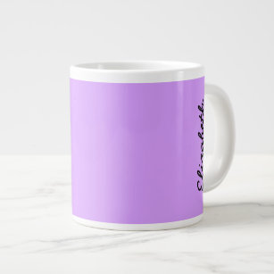 Lovely Lilac Solid Colour Large Coffee Mug