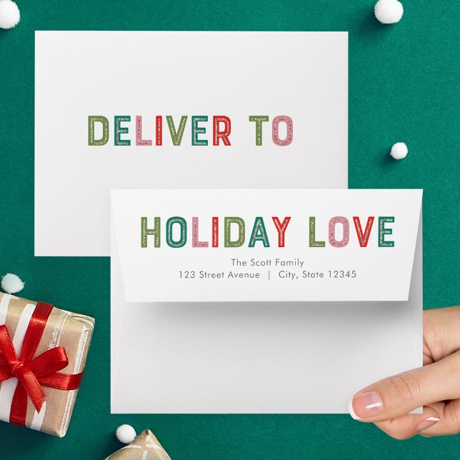 Lovely Lines Christmas Holiday Envelopes (Creator Uploaded)
