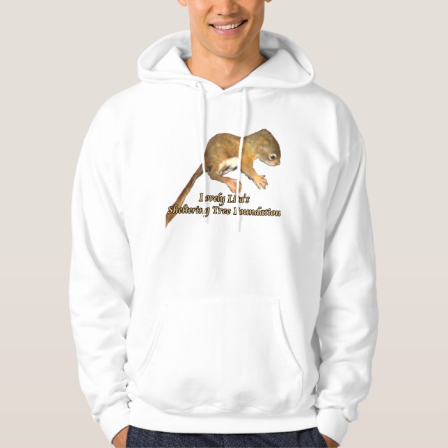 Lovely Lita's baby squirrel hoodie (Front)
