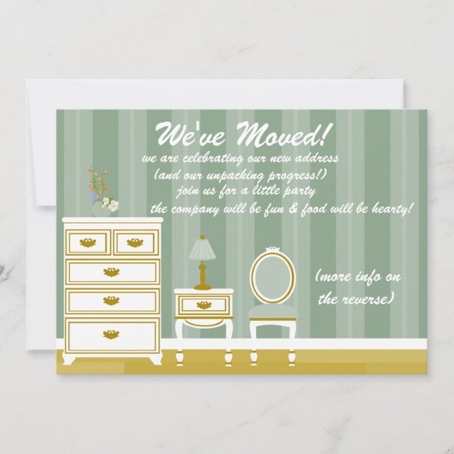 Lovely Little Room Invitation (Front)