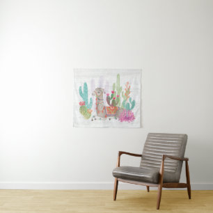 Lovely Llamas I Tapestry