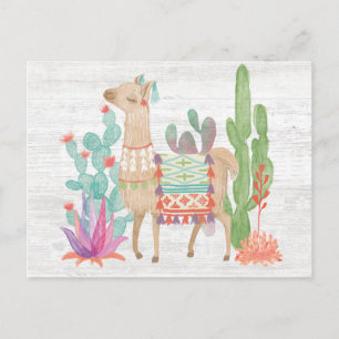Lovely Llamas IV Postcard