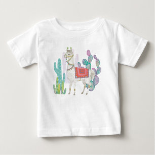 Lovely Llamas V Baby T-Shirt
