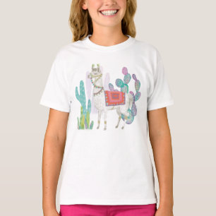 Lovely Llamas V T-Shirt