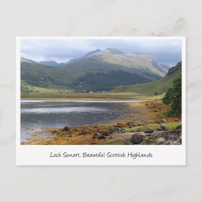 Lovely Loch Sunart, Scotland Postcard (Front)