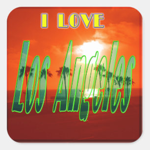 "Lovely Los Angeles" Sticker