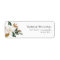 lovely magnolia florals address label