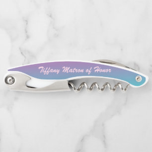 Lovely Matron of Honour Personalise Corkscrew