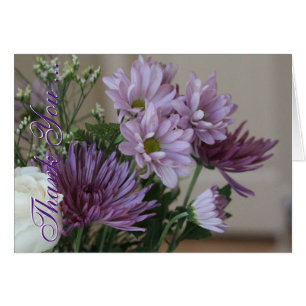 Lovely Mauve And Purple Flowered