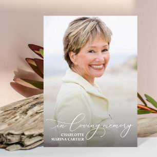 Lovely Memory Photo Folded Program Programme