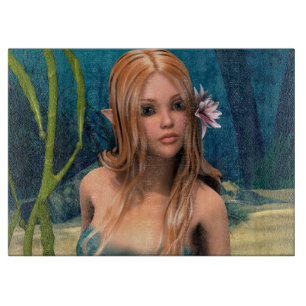Lovely Mermaid Cutting Board