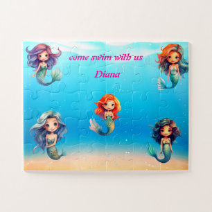 Lovely Mermaid Jigsaw Puzzle