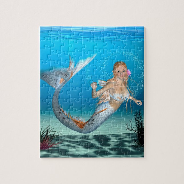 Lovely Mermaid Jigsaw Puzzle (Vertical)