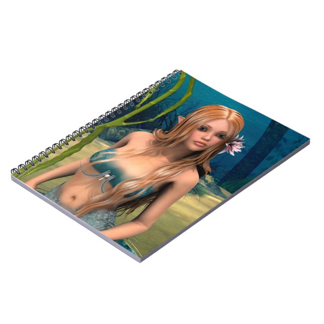 Lovely Mermaid Notebook (Left Side)