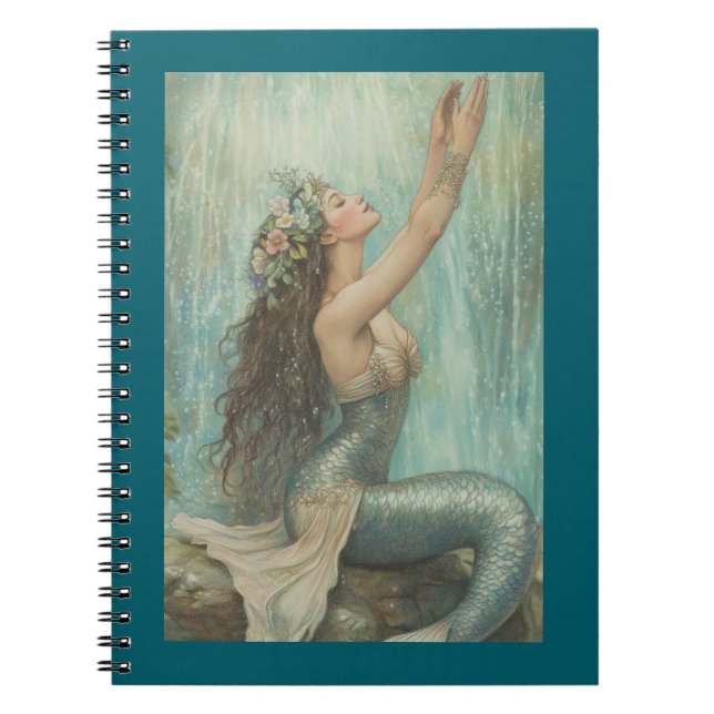 Lovely Mermaid School Notebook (Front)
