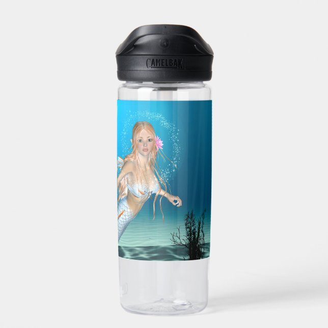 Lovely Mermaid Water Bottle (Back)