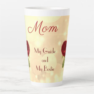 Lovely Mother and Friend quote Latte Mug