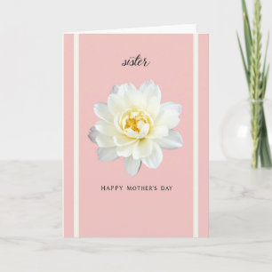 Lovely Mothers Day Peony Card