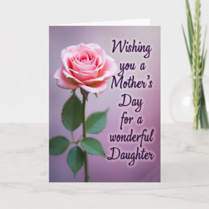 Lovely Mothers Day Petals Card