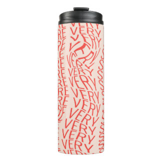 Lovely motivational inscription: you are very spec thermal tumbler