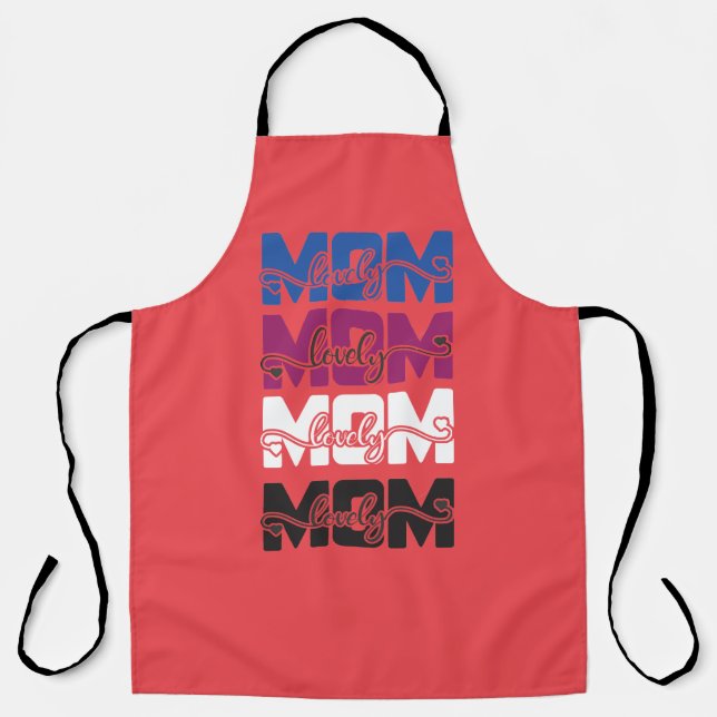Lovely Mum Apron (Front)