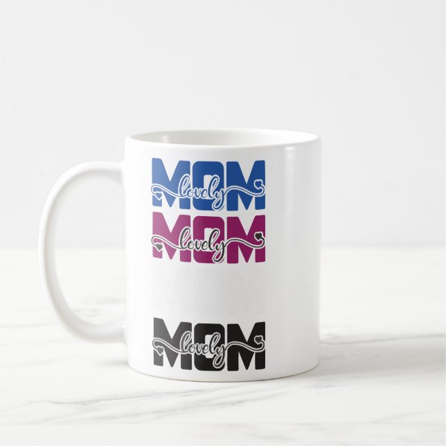 Lovely Mum Coffee Mug (Left)