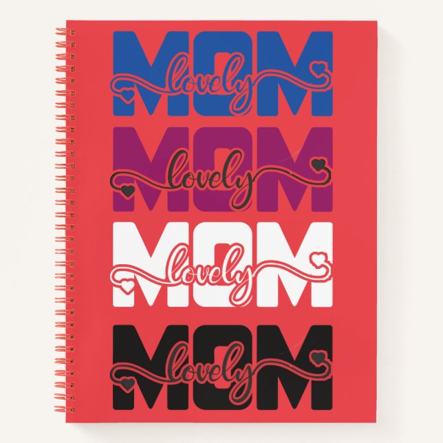 Lovely Mum Notebook (Front)