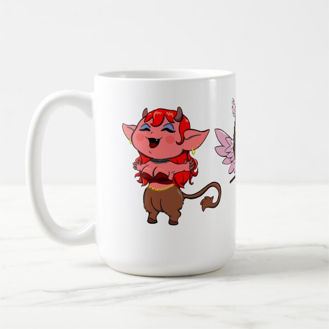 Lovely Mythical Ladies Mug (Left)