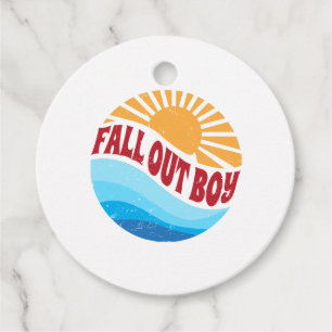 Lovely Name Flowers Fall Out Proud Classic Styles Favour Tags
