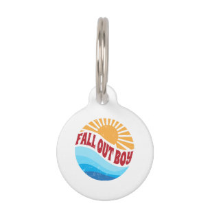 Lovely Name Flowers Fall Out Proud Classic Styles Pet Tag