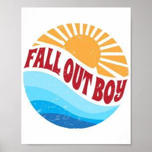 Lovely Name Flowers Fall Out Proud Classic Styles Poster