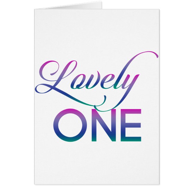 Lovely One (Front)