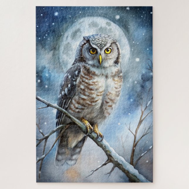 Lovely Owl Jigsaw Puzzle (Vertical)