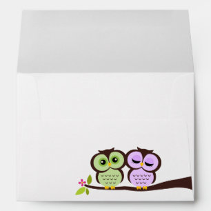 Lovely Owls Envelopes
