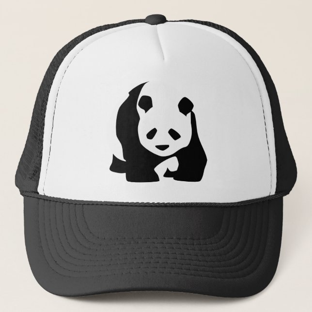 Lovely Panda Trucker Hat (Front)