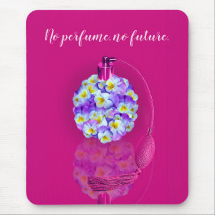 Lovely Pansy Atomizer Mouse Pad