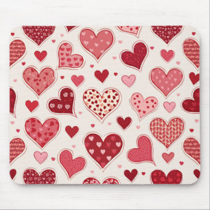 lovely pattern mouse pad