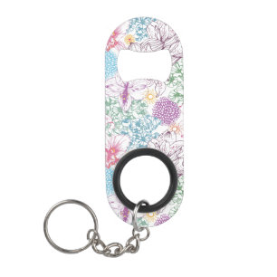 Lovely pattern with colourful flowers
